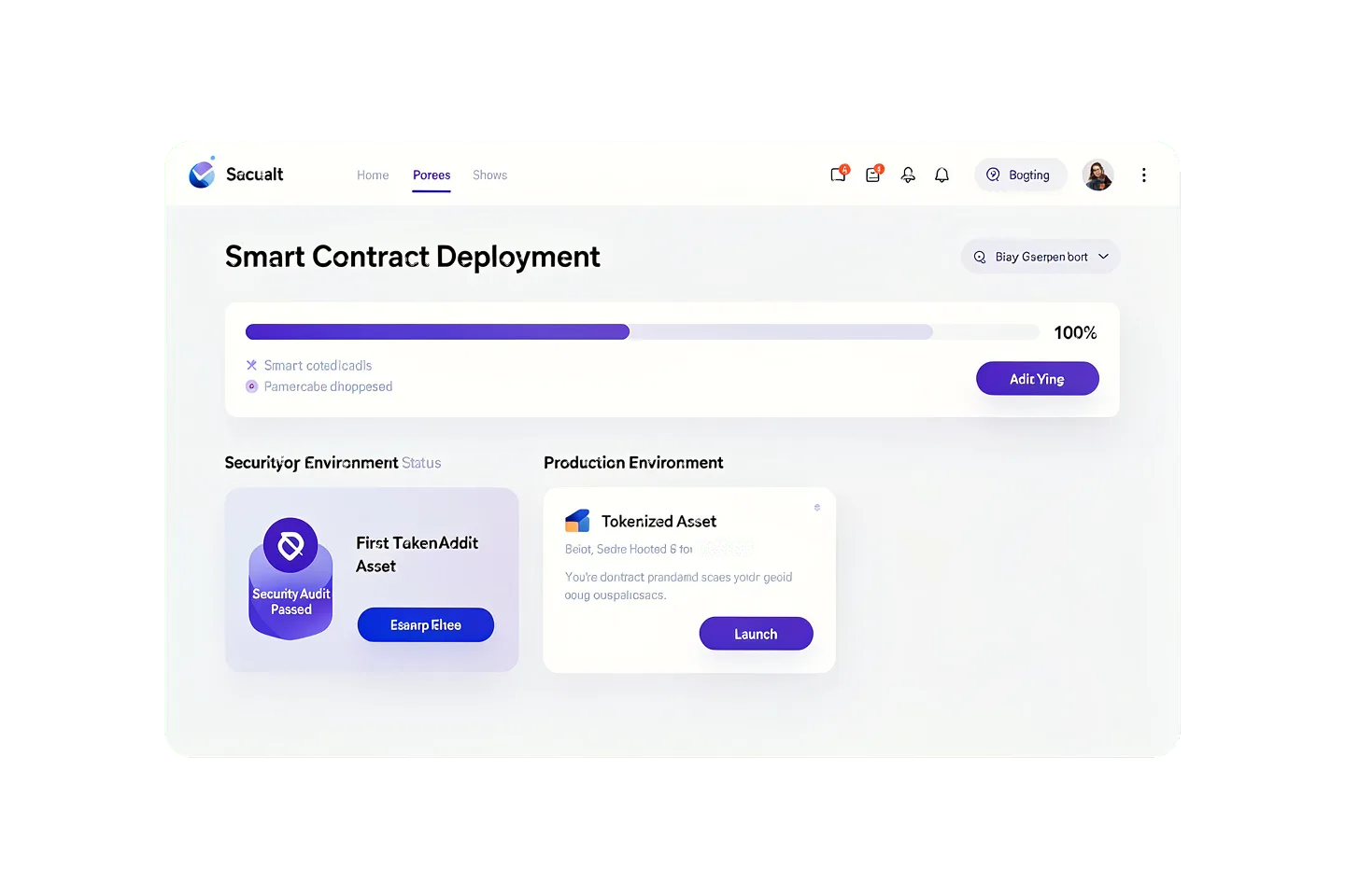 Despliegue y primera emisión